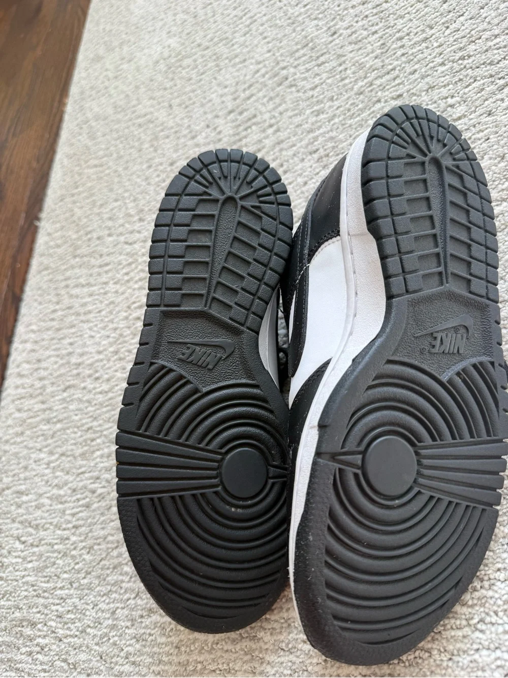 Nike Dunk Low Panda GS Black White Youth 6Y Worn Twice